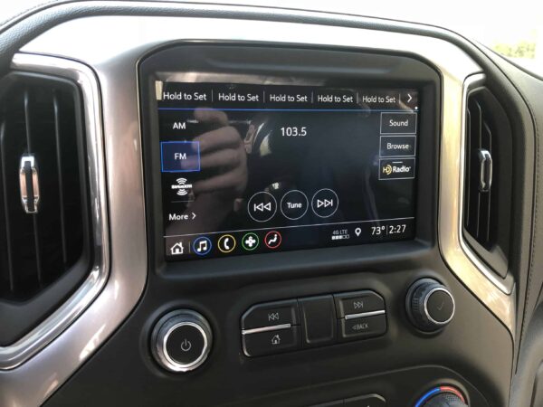 Chevrolet Silverado Factory SD Mapping Navigation System