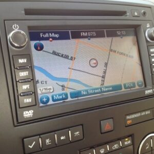 buick enclave screen oem gps navigation system