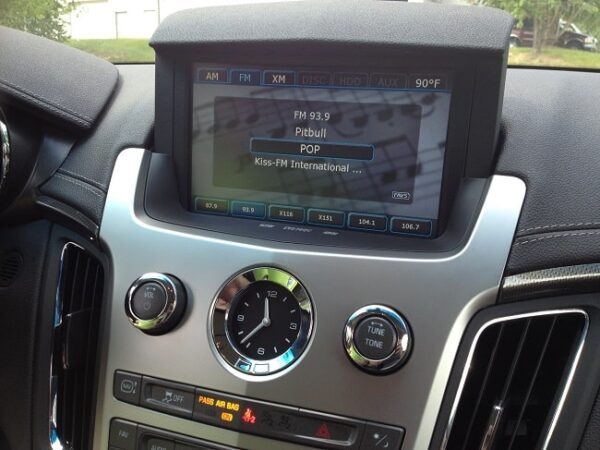 cts factory radio screen