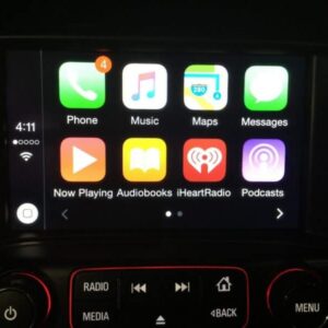 GMC Factory Apple CarPlay Menu Screen