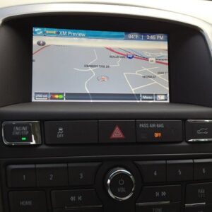 Buick Verano navigation display screen