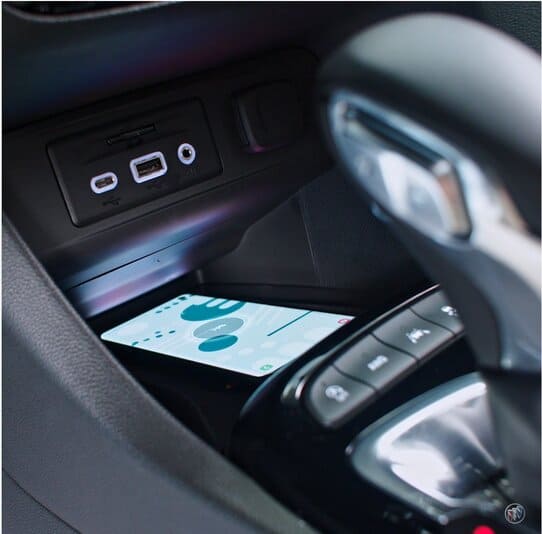 buick wireless charging phone pad