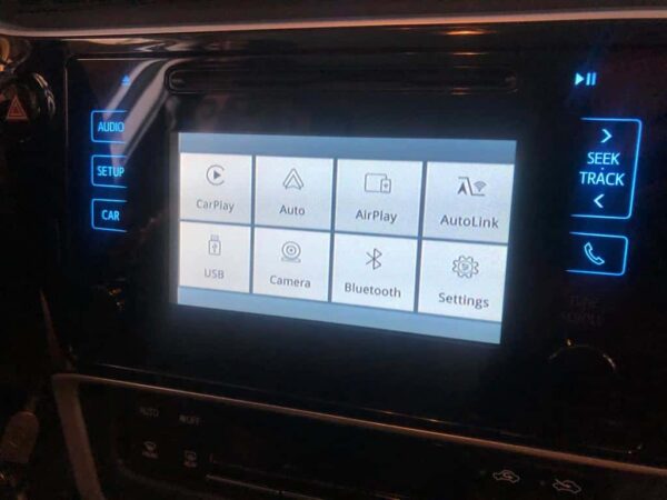 toyota carplay menu